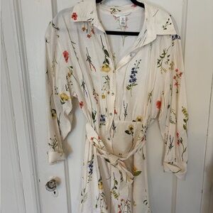 H&M Floral Print Dress